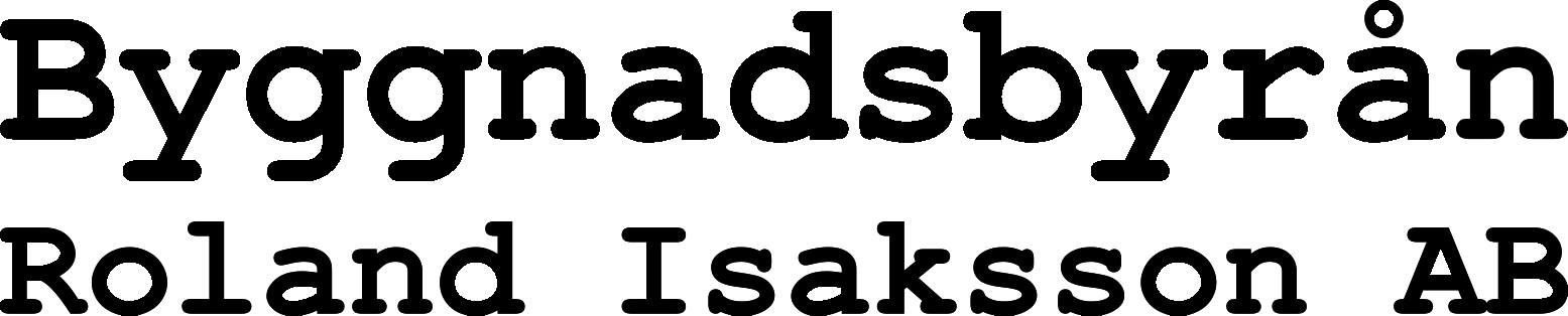 Logotyp för Byggnadsbyrån